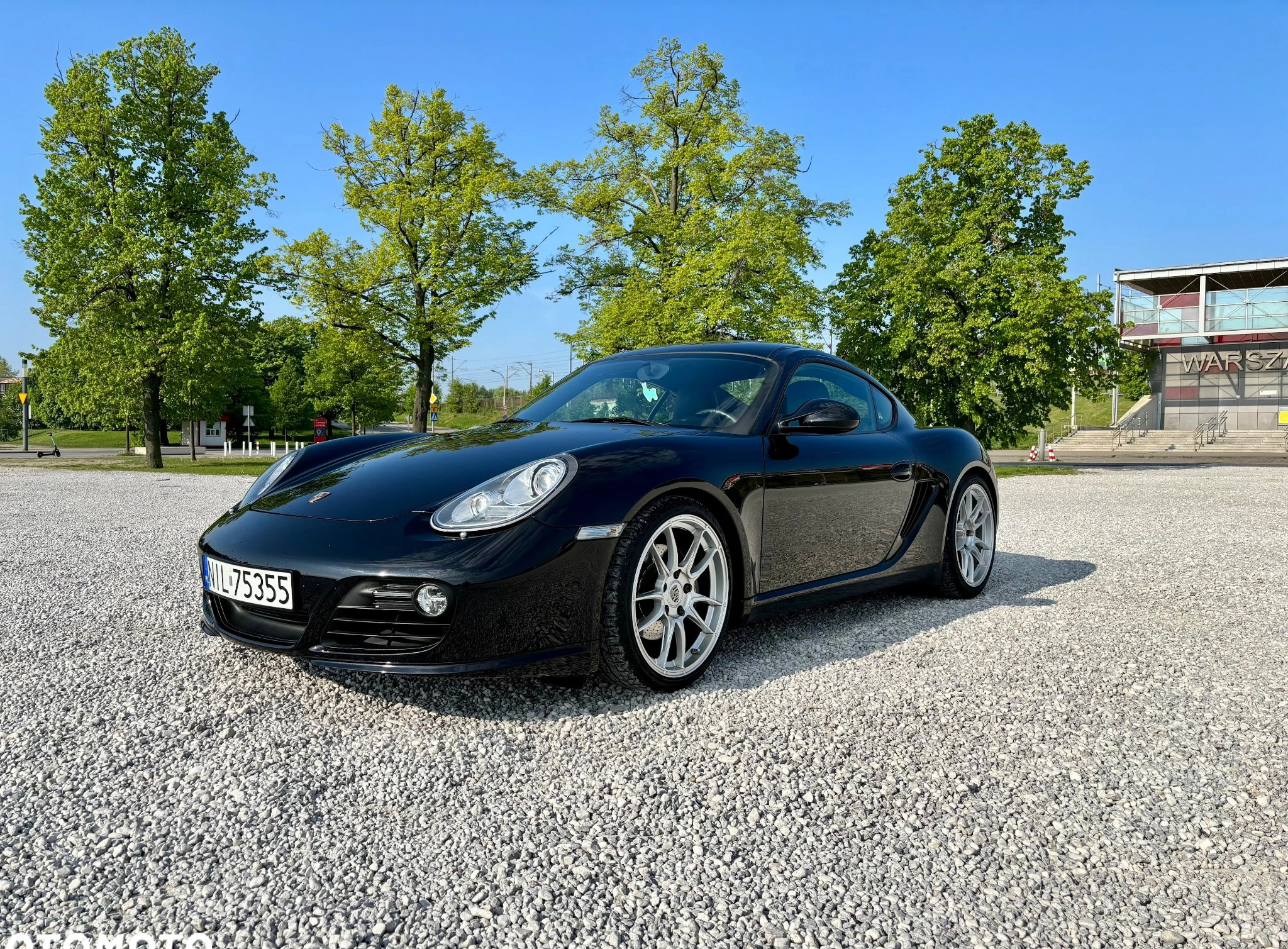 Porsche Cayman cena 159987 przebieg: 80000, rok produkcji 2009 z Warszawa małe 121